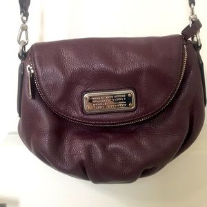 Beautiful dark plum Marc by Marc jacobs purse